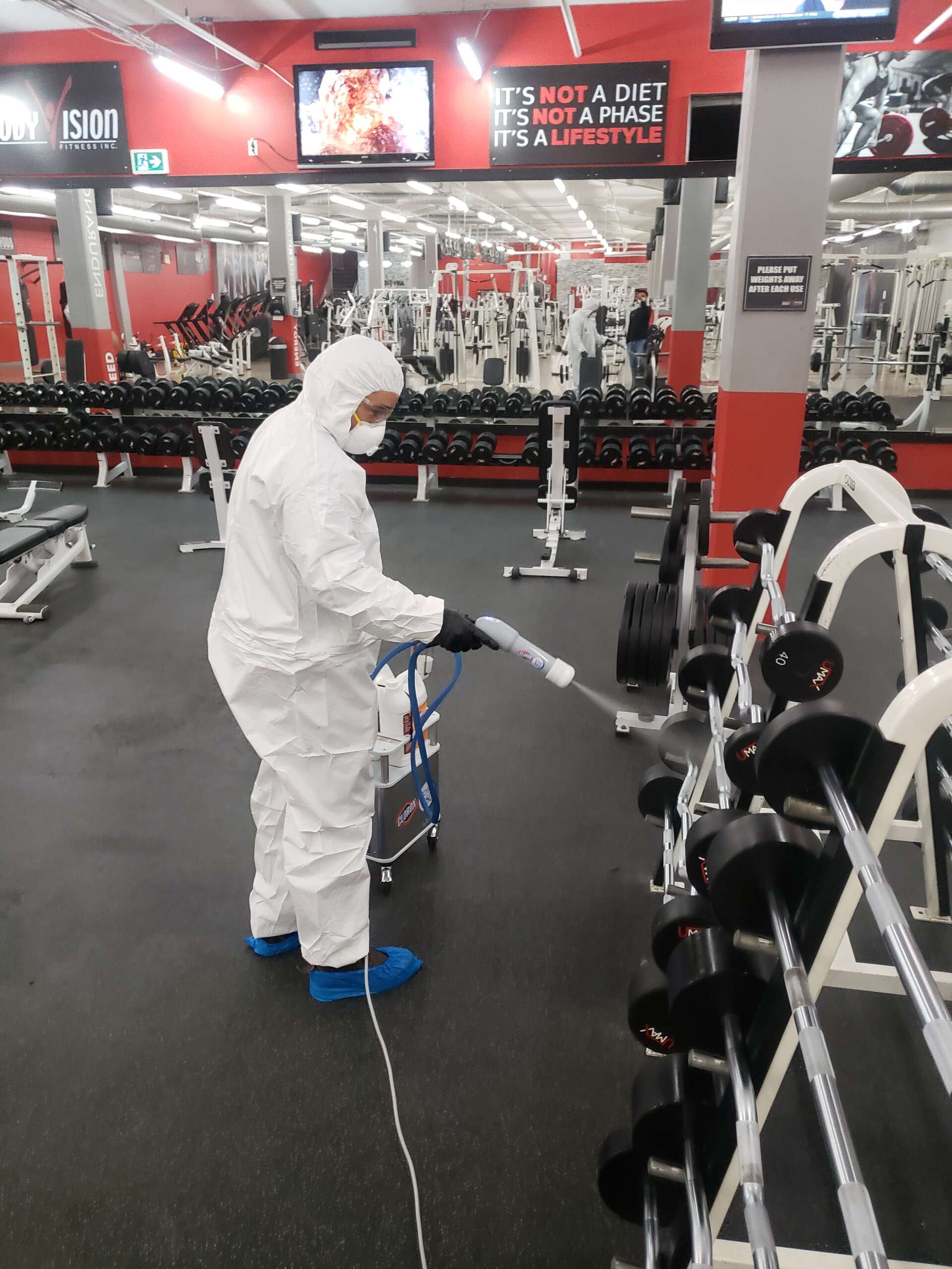 gym sanitizing services